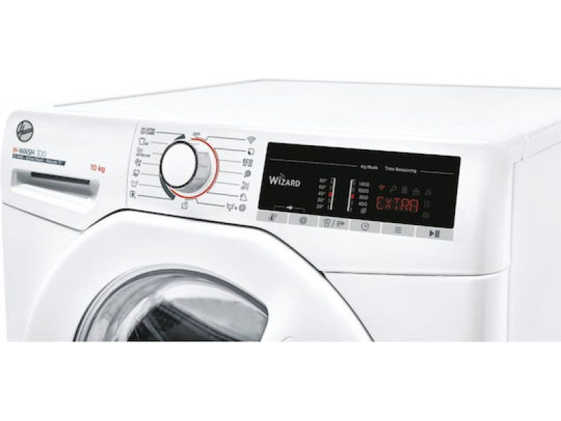 Hoover H3WS 4105TE/1-S Πλυντήριο Ρούχων 10kg με Τεχνολογία Ατμού 1400 Στροφών Allergy Care