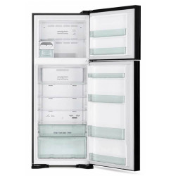 Hitachi Ψυγείο Δίπορτο 450lt Total NoFrost Υ183.5xΠ71.5xΒ74εκ. Μαύρο R-V541PRU0-1 BBK