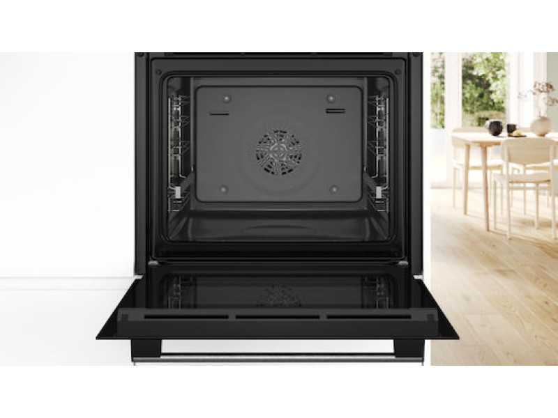 Bosch Εντοιχιζόμενος Φούρνος Ανω Πάγκου HBA534ES4 71lt Inox