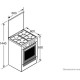 Bosch HXN390D20L Κουζίνα 66lt με Εστίες Αερίου Π60εκ.