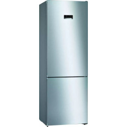 Bosch KGN49XLEA Ψυγειοκαταψύκτης 438lt NoFrost Inox Υ203xΠ70xΒ67εκ.