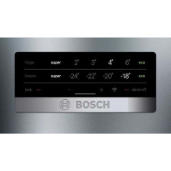Bosch KGN49XLEA Ψυγειοκαταψύκτης 438lt NoFrost Inox Υ203xΠ70xΒ67εκ.