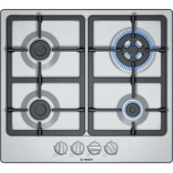 Bosch PGH6B5B90 Εστία Αερίου Αυτόνομη 56x48cm Inox