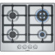 Bosch PGH6B5B90 Εστία Αερίου Αυτόνομη 56x48cm Inox