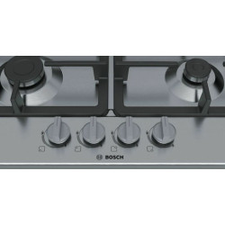 Bosch PGH6B5B90 Εστία Αερίου Αυτόνομη 56x48cm Inox