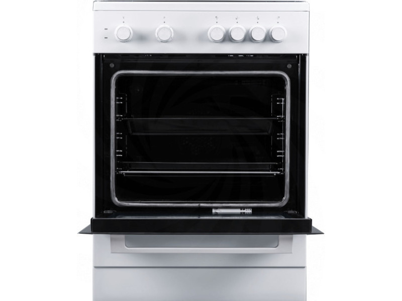 Beko FSM 66000 GWS Κουζίνα 65lt με Εμαγιέ Εστίες Π60εκ.