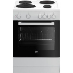 Beko FSM 66001 GW Κουζίνα 66lt με Εμαγιέ Εστίες Π60εκ.