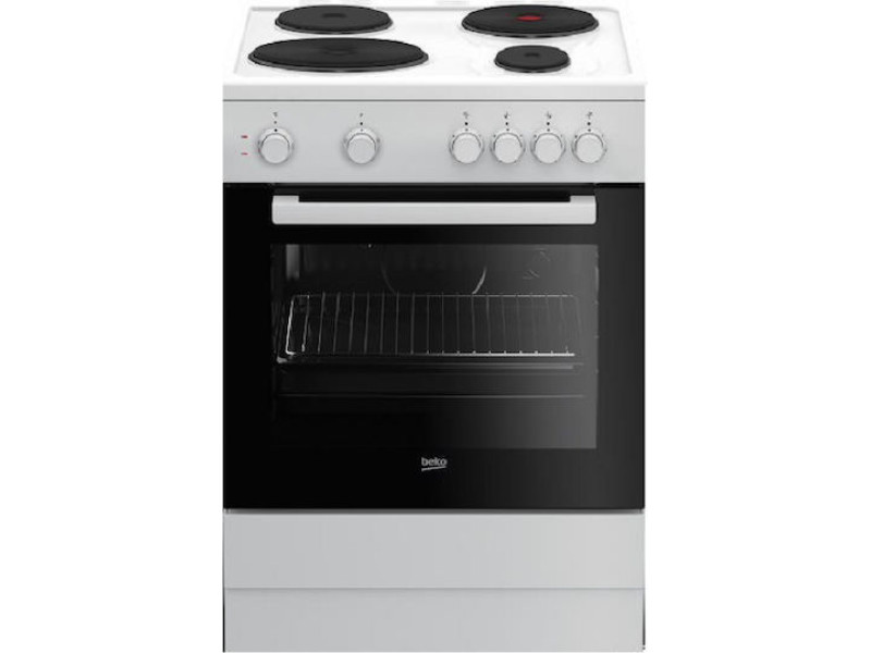 Beko FSS66002GA Κουζίνα 67lt με Εμαγιέ Εστίες Π60εκ.