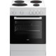 Beko FSS66002GA Κουζίνα 67lt με Εμαγιέ Εστίες Π60εκ.