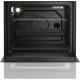 Beko FSS66002GA Κουζίνα 67lt με Εμαγιέ Εστίες Π60εκ.