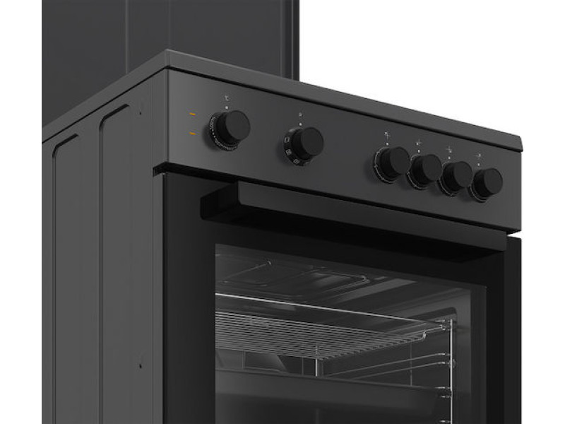 Beko FSM 67001 PSS Κουζίνα 72lt με Εμαγιέ Εστίες Π60εκ.