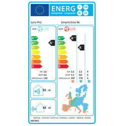 Juro-Pro Smartclima Κλιματιστικό Inverter 9000 BTU A++/A+ με WiFi