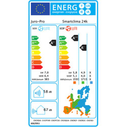 Juro-Pro Smartclima18Κ Κλιματιστικό Inverter 18000 BTU A++/A+ με WiFi