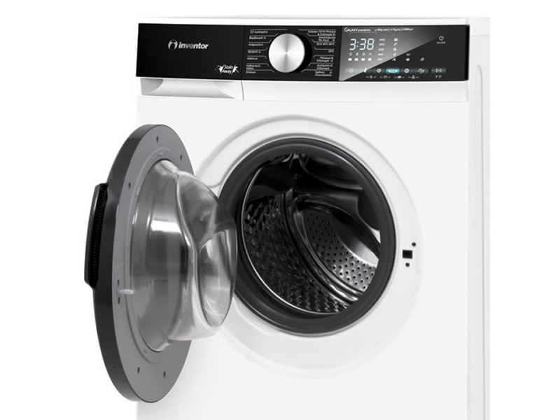 Inventor Πλυντήριο-Στεγνωτήριο Ρούχων GLXW10D7215 -10kg/7kg Ατμού 1500 Στροφές-ΔΩΡΕΑΝ 5ΕΤΗ ΕΓΓΥΗΣΗ