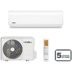 Nobu NBKU3V Κλιματιστικό Inverter 9000 BTU A++/A+ με Ιονιστή και WiFi