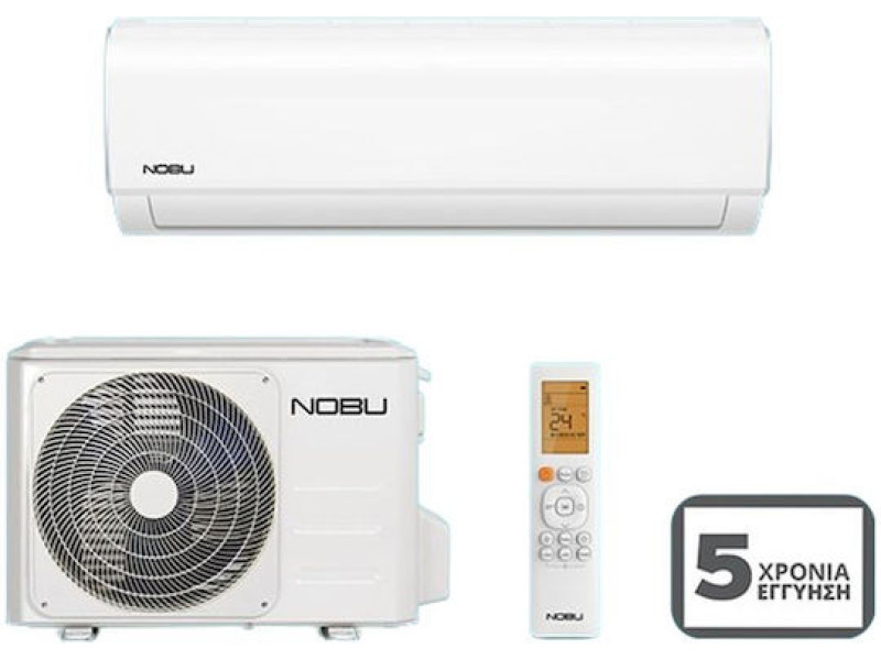 Nobu NBKU3V Κλιματιστικό Inverter 12000 BTU A++/A+ με Ιονιστή και WiFi