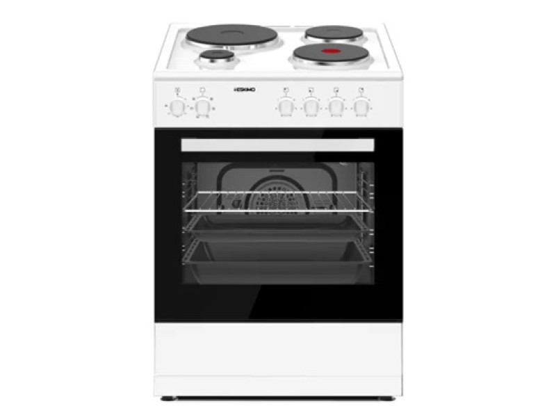 Κουζίνα Εμαγιέ Eskimo ES EM5070W Λευκή Α