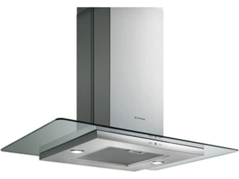 Pyramis Cielo Premium Απορροφητήρας Νησίδα 90cm Inox