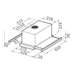 ΑΠΟΡΡΟΦΗΤΗΡΑΣ ΣΥΡΟΜΕΝΟΣ INOX TURBO 60 MAIDTEC