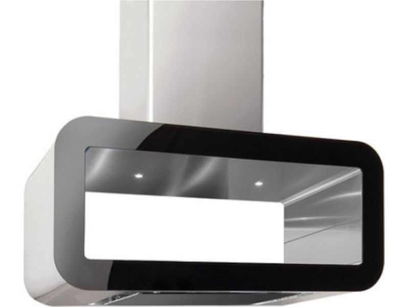 Pyramis Corso Elegant Απορροφητήρας Νησίδα 90cm Inox