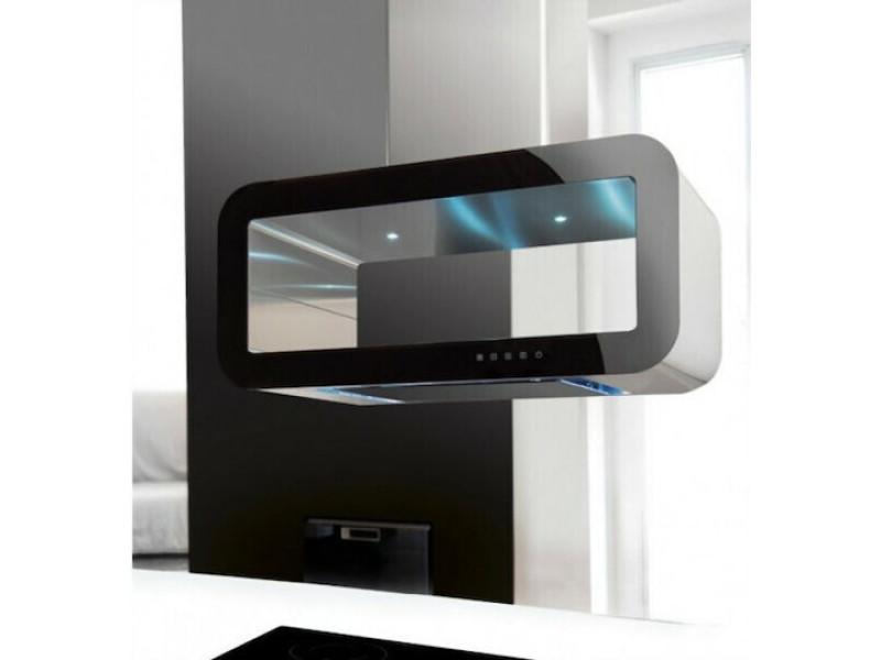 Pyramis Corso Elegant Απορροφητήρας Νησίδα 90cm Inox