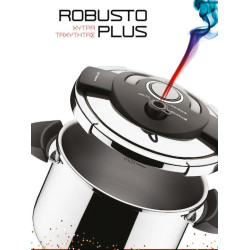 Pyramis Robusto Plus Χύτρα Ταχύτητας 8lt