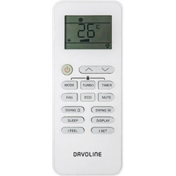 Davoline DAV Κλιματιστικό Inverter 9000 BTU A++/A+ με WiFi