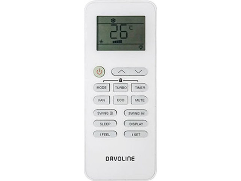 Davoline DAV Κλιματιστικό Inverter 9000 BTU A++/A+ με WiFi