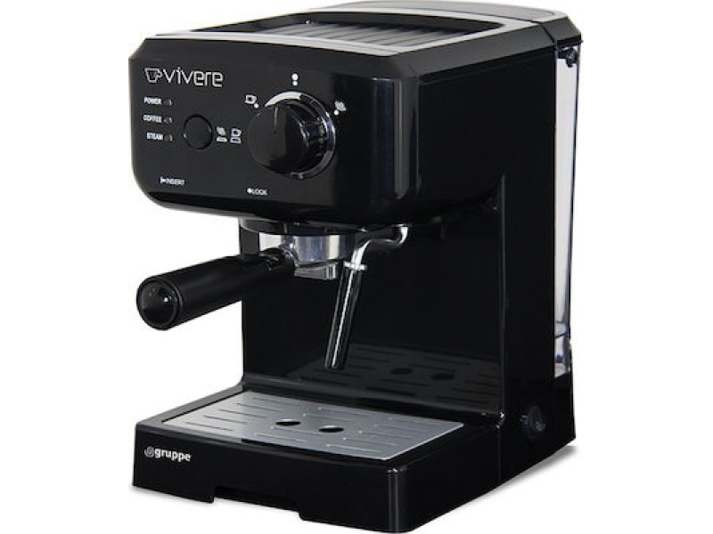 Gruppe CM5005BA Μηχανή Espresso 1140W Πίεσης 15bar