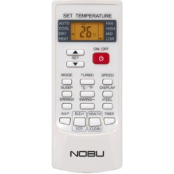 Nobu Kiku NBKU2VI32-12WFRB/NBKU2VO32-12B Κλιματιστικό Inverter 12000 BTU A++/A+