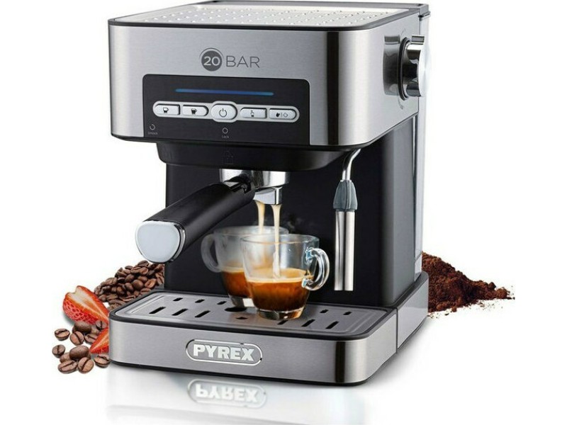 Pyrex SB-380 Μηχανή Espresso 850W Πίεσης 20bar