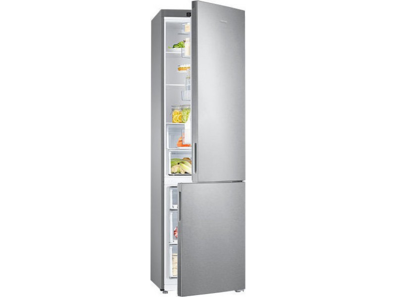 Samsung RB37J5005SA Ψυγειοκαταψύκτης NoFrost Inox Υ201xΠ59.5εκ.