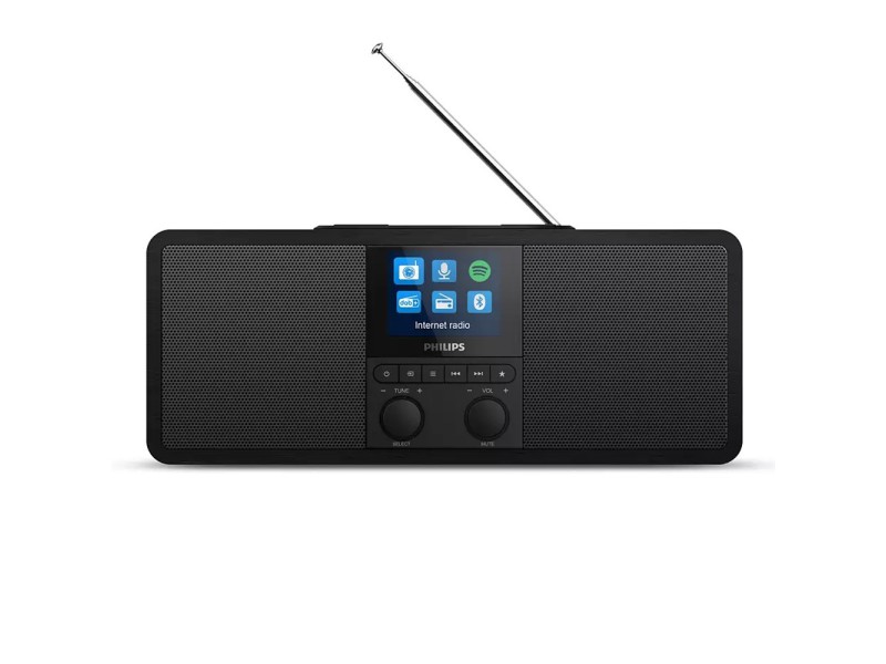 Διαδικτυακό ραδιόφωνο Philips TAR8805/10 6W DAB+ με Ασύρματη Φόρτιση και Spotify Connect