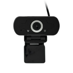 USB Webcam Mobilis W8-1 Full HD 1080P 1920X1080 with 2MP and Microphone Black