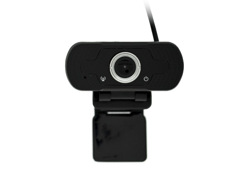 USB Webcam Mobilis W8-1 Full HD 1080P 1920X1080 με 2MP και Ενσωματωμένο Μικρόφωνο. Μαύρη