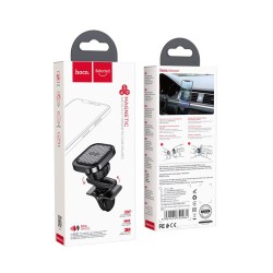 Car Mount In-Air Outlet Hoco S49 Fuerte Series Black with extra strong Magnet