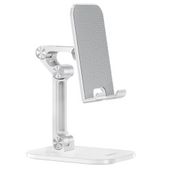 Tablet Holder Hoco PH34 Excelente Compatible with Devices 4.7"-13" with Folding Capability White
