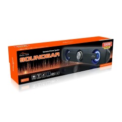 Soundbar Media-Tech MT3173 5W, Audio In 3.5mm, με Τροφοδοσία 5V USB, 320x60x65mm Black
