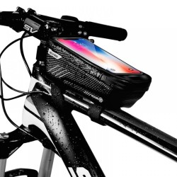 Bicycle Mount with Waterproof Case SAKWA WILDMAN Hardpouch "M" Black with Cable Output