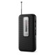 Φορητό Ραδιόφωνο Philips TAR1506/00 με Λειτουργία  Μπαταρίας 2 x AAA  και Υποδοχή Ακουστικών 3.5mm Μαύρο