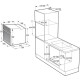 Gorenje BO6717E02WG Φούρνος άνω Πάγκου 77lt χωρίς Εστίες Π59.5εκ.