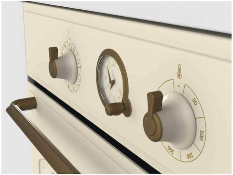 Gorenje BOS67372CLB + EW642CLB Φούρνος άνω Πάγκου 77lt με Εστίες Αερίου Π59.5εκ