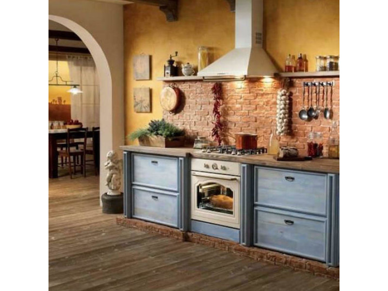 Gorenje BOS67372CLB + EW642CLB Φούρνος άνω Πάγκου 77lt με Εστίες Αερίου Π59.5εκ