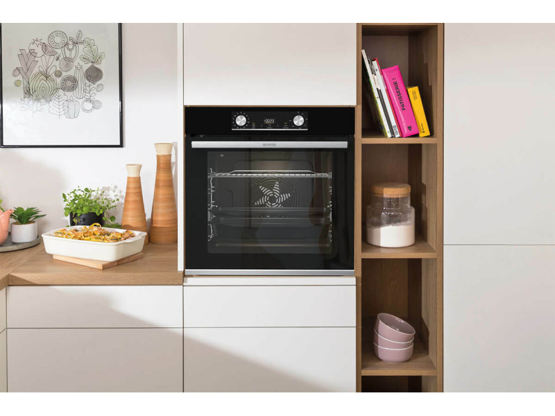 Gorenje BPSX6737E13BG Φούρνος άνω Πάγκου 77lt χωρίς Εστίες Π59.5εκ.