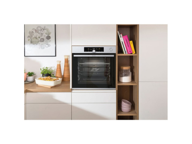 Gorenje BSA6747A04XWI Φούρνος άνω Πάγκου 77lt χωρίς Εστίες Π59.5εκ.