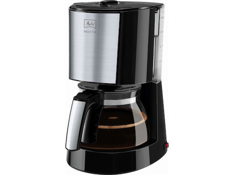 Melitta Enjoy Top Glass Καφετιέρα Φίλτρου 1000W Black