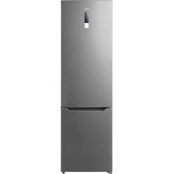 Midea Ψυγειοκαταψύκτης 330lt Total NoFrost Υ201xΠ59.5xΒ63.5εκ. Inox MDRB489FGE02O