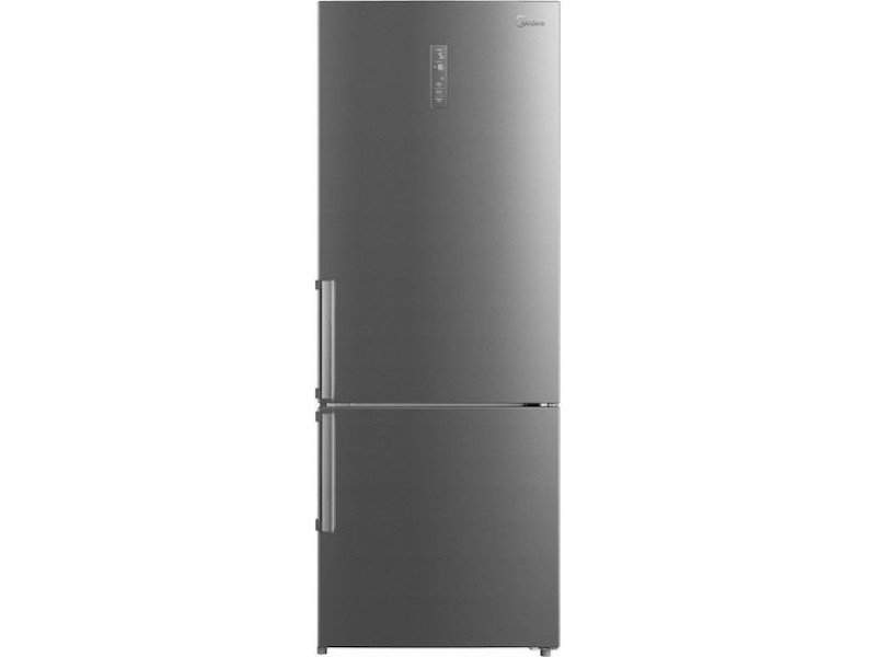 Midea Ψυγειοκαταψύκτης 435lt Total NoFrost Υ188xΠ70xΒ66.6εκ. Inox MDRB593FGE02