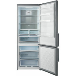 Midea Ψυγειοκαταψύκτης 435lt Total NoFrost Υ188xΠ70xΒ66.6εκ. Inox MDRB593FGE02
