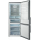 Midea Ψυγειοκαταψύκτης 435lt Total NoFrost Υ188xΠ70xΒ66.6εκ. Inox MDRB593FGE02